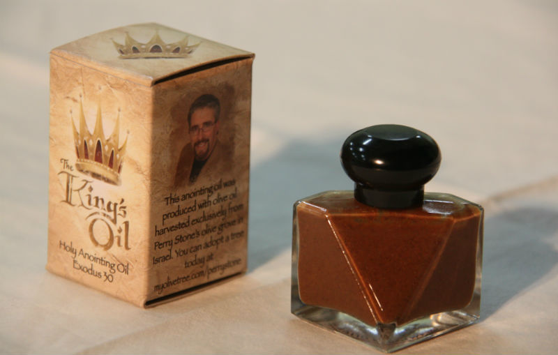 the king's annointing oil