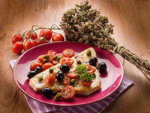 swordfish with tomatoes capers and olive