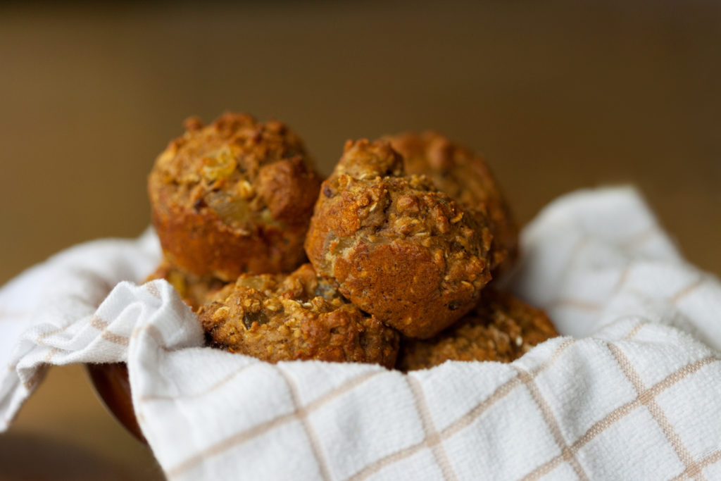 goat cheese fig muffins
