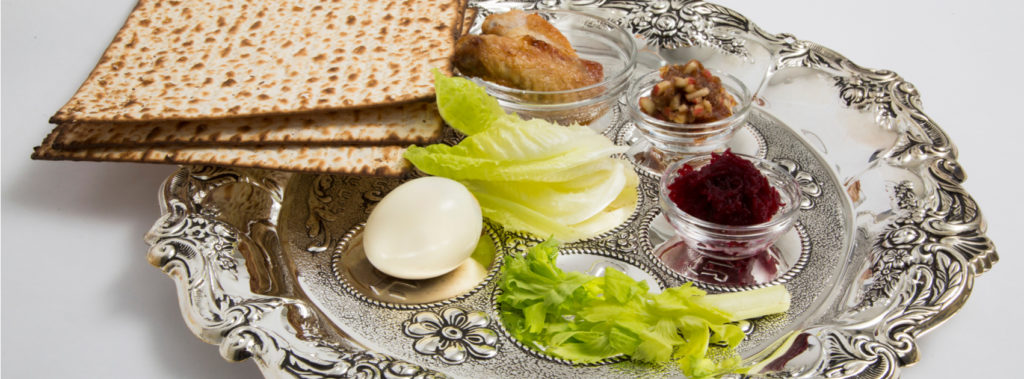 Seder plate for Passover