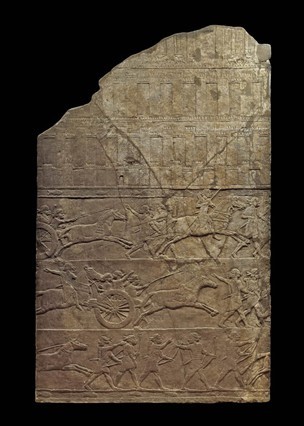 nineveh ashurbanipal assyrian chariots assyrians trustees