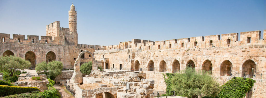 Tower of David, believed to be the palace of David, one of the kings of Israel