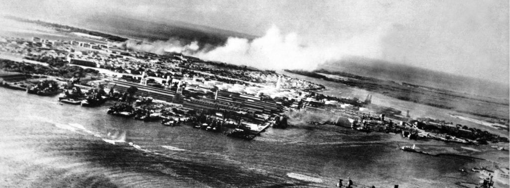 Image from the attack on Pearl Harbor