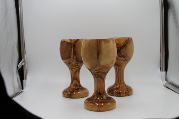 Kiddush Cup | Olive Wood