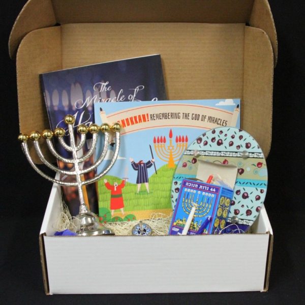 A look inside the Hanukkah box.